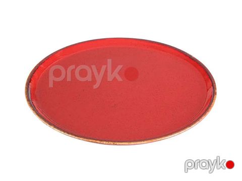 Boşqab Porland Seasons, farfor, qırmızı, 28 sm — Bakı