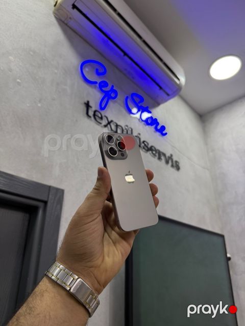 Apple iPhone 15 Pro Natural Titanium 256GB/8GB — Bakı