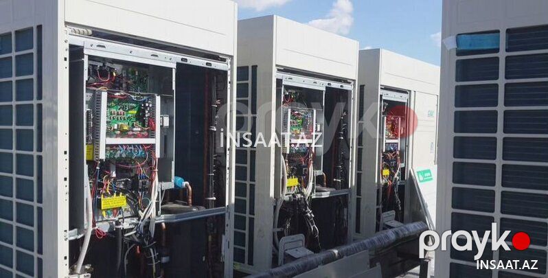 vrv / vrf Kondisioner Sistemləri — Kondisioner və havalandırma sistemi təmiri, Bakı (2)