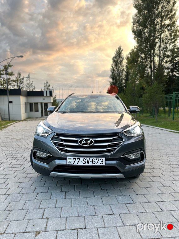 Hyundai Santa Fe, 2.0 L, 2016 il, 181 000 km — Avtomobillər, Balakən (2)