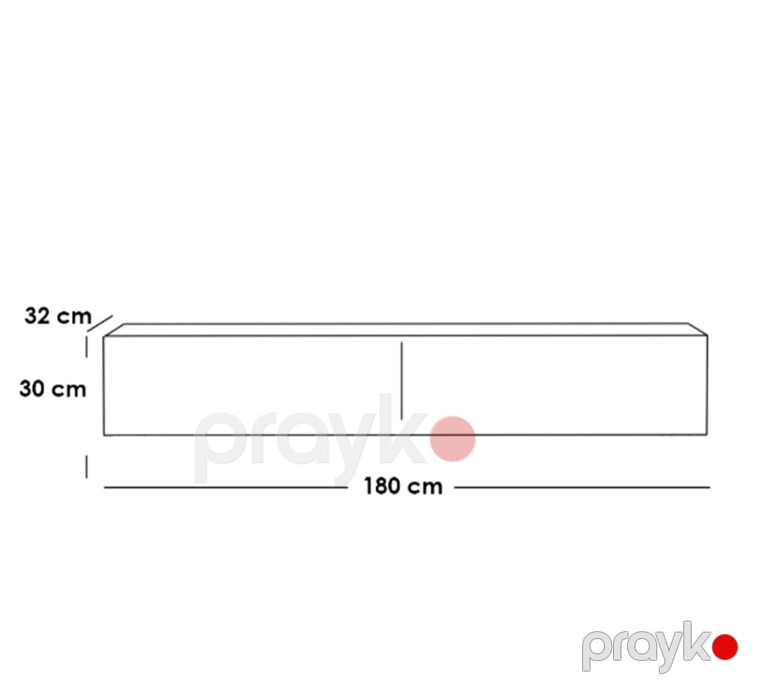 Tv üçün tumba mv_13900354, Ldsp, 32x180x30 sm — Mallar, Bakı (3)