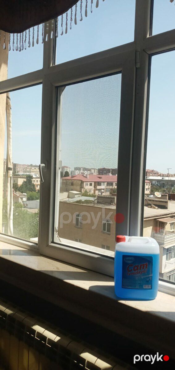 Cam balkonların təmizlənməsi — Təmizlik, Bakı (2)