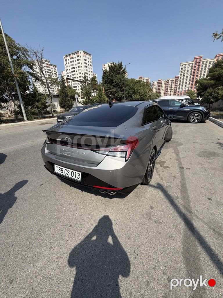 Hyundai Elantra N Line, 1.6 L, 2021 il, 78 000 km — Avtomobillər, Bakı (12)