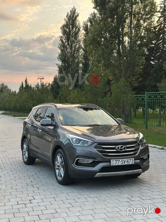 Hyundai Santa Fe, 2.0 L, 2016 il, 181 000 km — Avtomobillər, Balakən (10)