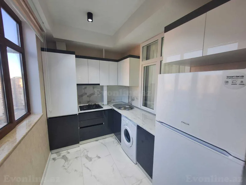 Kirayə verilir 2 otaqlı Mənzil Yeni tikili 64 m² Bakı, Yasamal r., İnşaatçılar m — Mənzil, Bakı (8)
