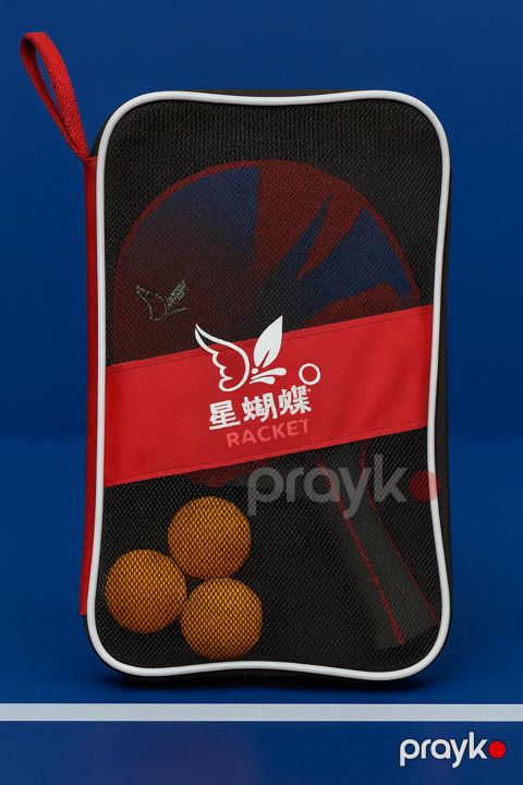 Stolüstü tennis üçün raketka 9603, qırmızı — Bakı