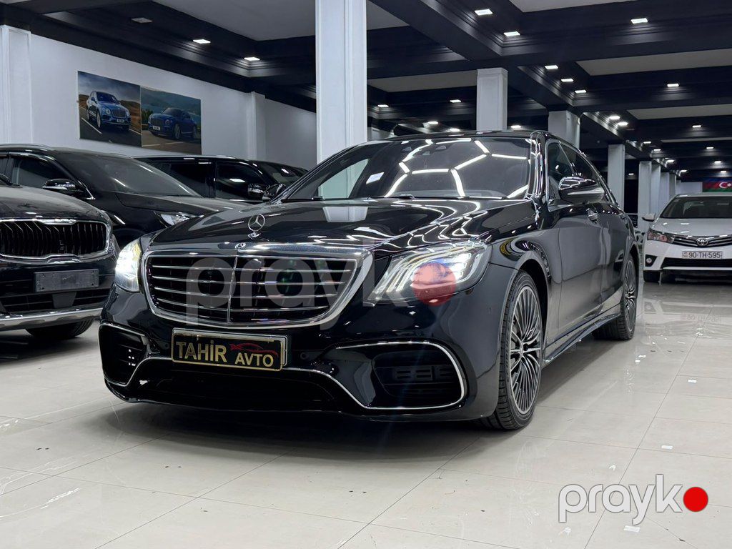 Mercedes S 350 d, 2.9 L, 2018 il, 168 000 km — Avtomobillər, Bakı (3)