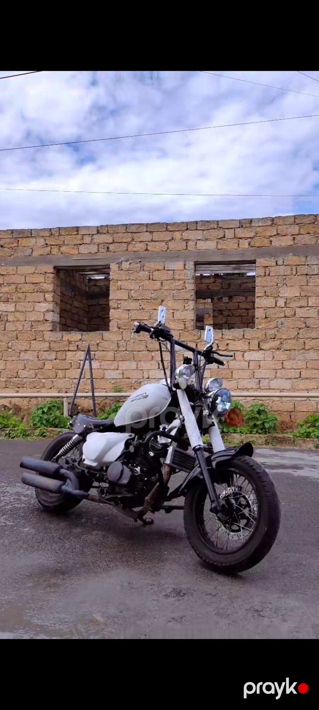 Bobber/Chopper üslubunda xüsusi yığılmış motosiklet Xüsusiyyətlər — Motosikletlər, Bakı (4)