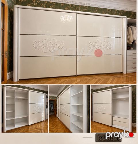 İstikbal mebelin dolabi.Matrial mdf.Karqo ile getirilib. Hun 215.uzunu — Bakı