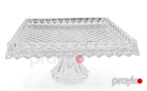 Pirojna üçün altlıq 60433526, 32x10x32 sm, şəffaf — Bakı