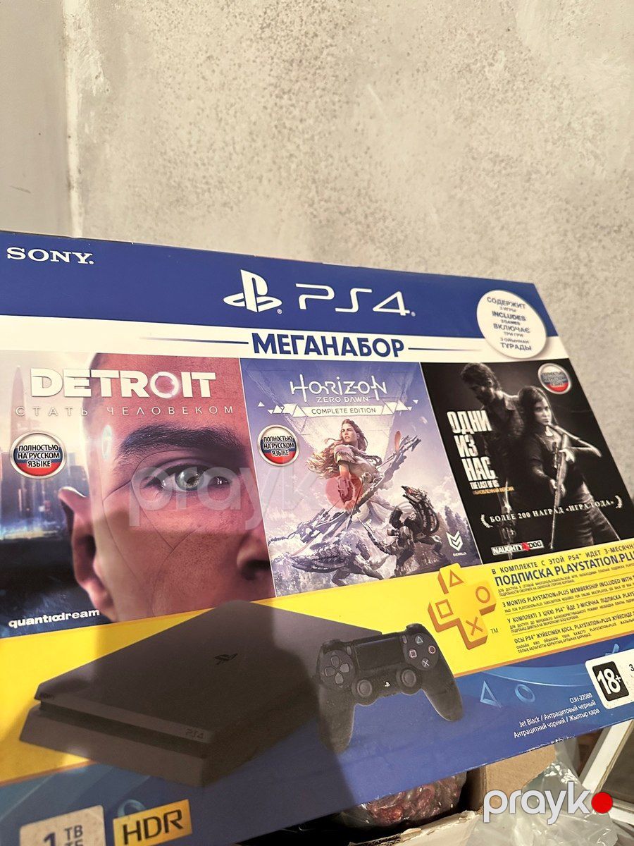 Playstation 4 Slim 1TB + 5 oyun + 1 DualShock — Oyunlar, konsollər və proqramlar, Bakı (3)