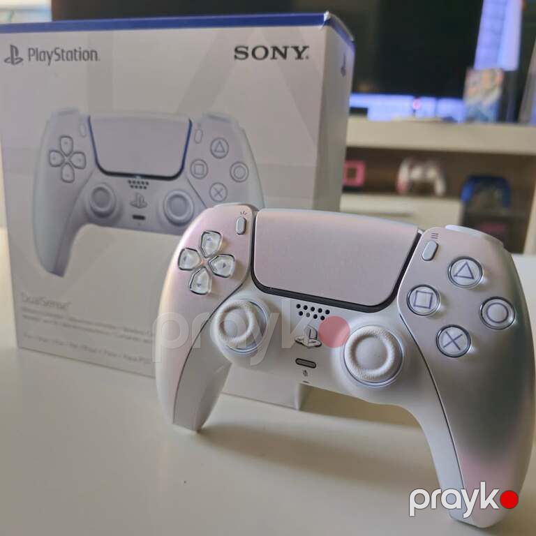 PS5 Dualsense Chrome Pearl Mirvari — Oyunlar, konsollər və proqramlar, Bakı (2)