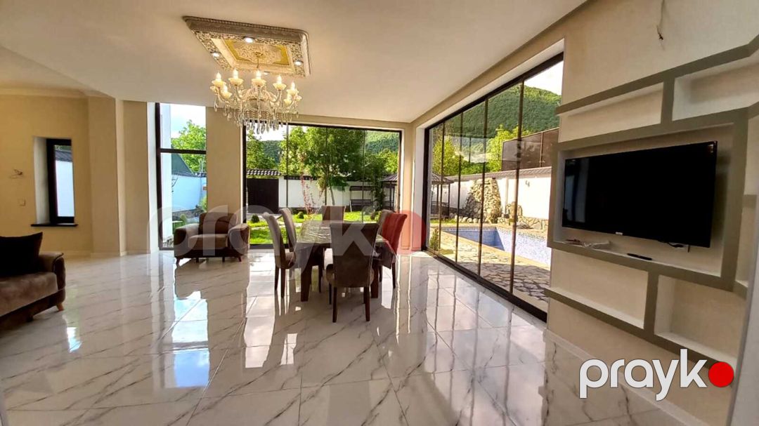 İcarəyə verilir 6 otaqlı həyət evi/bağ evi 280 m² — Ev, villa, Qəbələ (12)