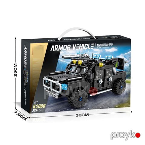 Konstruktor No Brand, VP088, 6+, 303 əd, Avtomobillər — Bakı