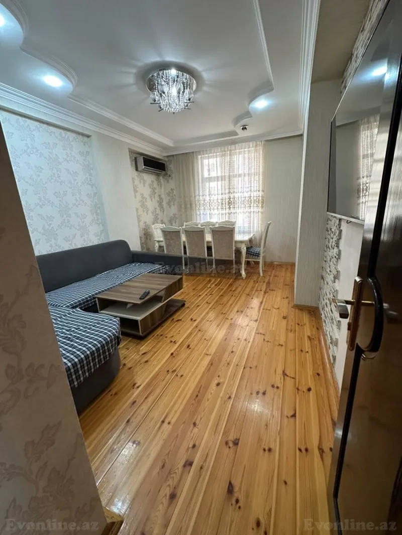 Kirayə verilir 3 otaqlı Mənzil Yeni tikili 85 m² Bakı, Yasamal r., İnşaatçılar m., Yeni Yasamal — Bakı