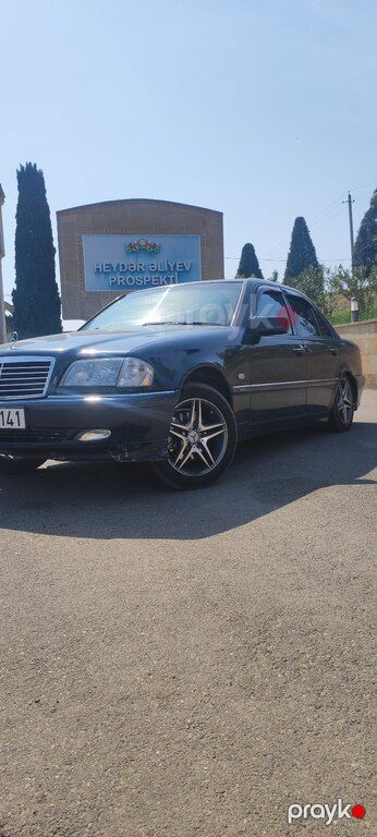 Mercedes C 200, 2.0 L, 1998 il, 270 000 km — Avtomobillər, Füzuli (6)