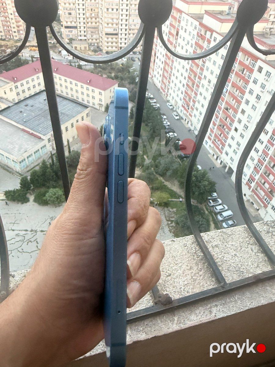 Apple iPhone 13 Blue 128GB/4GB — Smartfonlar, Bakı (4)