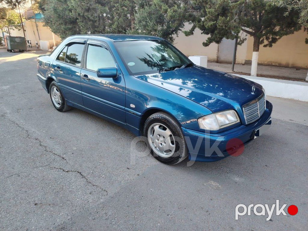 Mercedes C 180, 1.8 L, 1999 il, 294 687 km — Avtomobillər, Bakı (10)