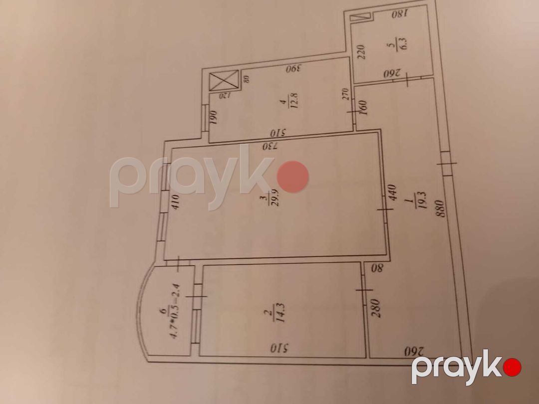 2-otaqlı yeni tikili, Memar Əcəmi m., 91.5 m² — Mənzil, Bakı (4)