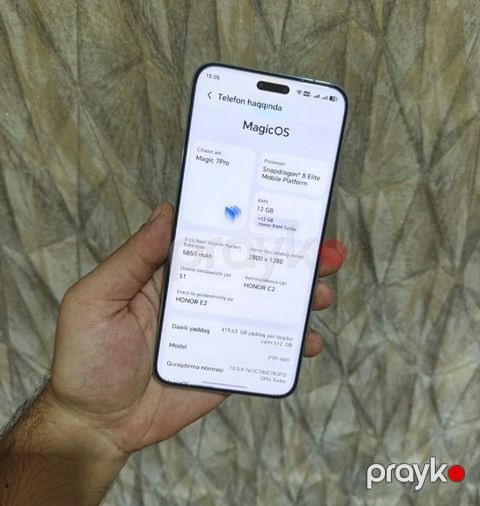 Honor Magic 7 Pro Sky Blue 512GB/16GB — Beyləqan
