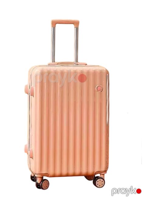 Çamadan 4 təkərli CMDM003, ABS-plastik, 63 sm, çəhrayı — Bakı