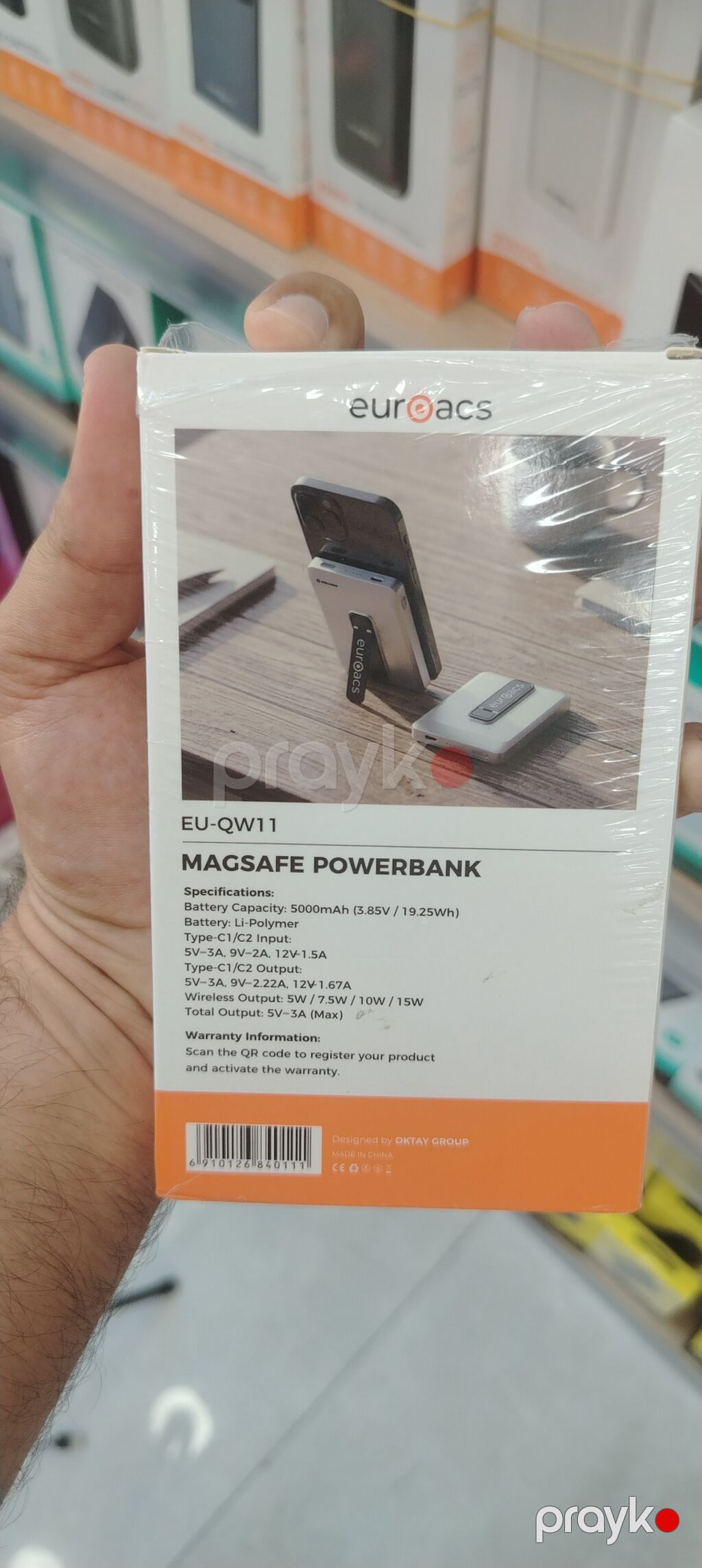 Euroacs və Joyroom powerbank modelləri 1) Euroacs EU-PB13 – LED — Powerbank-lər, Bakı (5)