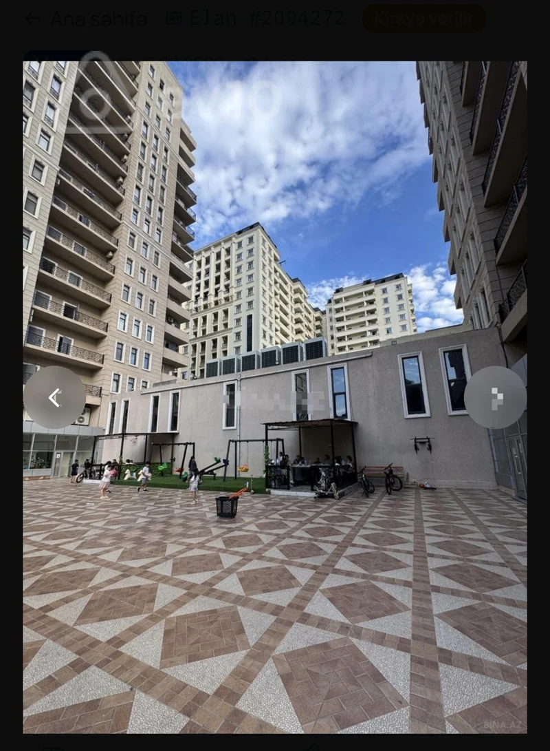 2 otaqlı mənzil, 40 m², Süleyman Rüstəm küçəsi — kirayə — Mənzil, Bakı (11)