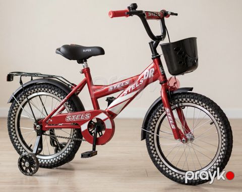 velosiped stels 2028 16 ölçü alm qırmızı — Bakı