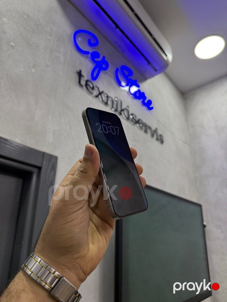 Apple iPhone 15 Pro Natural Titanium 256GB/8GB — Smartfonlar, Bakı (2)