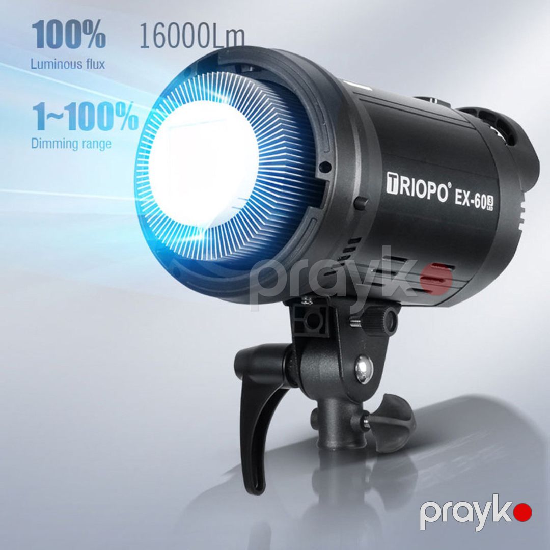 Triopo EX-60 III Professional çəkiliş işığı — Foto və video texnikası, Bakı (2)