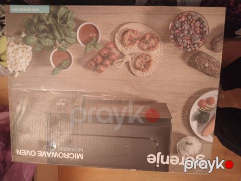 Mikrodalğalı soba Gorenje, Ayrıca dayanan, Mikrodalğalar ilə, rəng - Qara, Yeni — Masazır