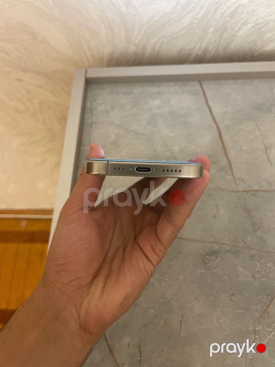 Apple iPhone 15 Pro Natural Titanium 128GB/8GB — Smartfonlar, Bakı (2)