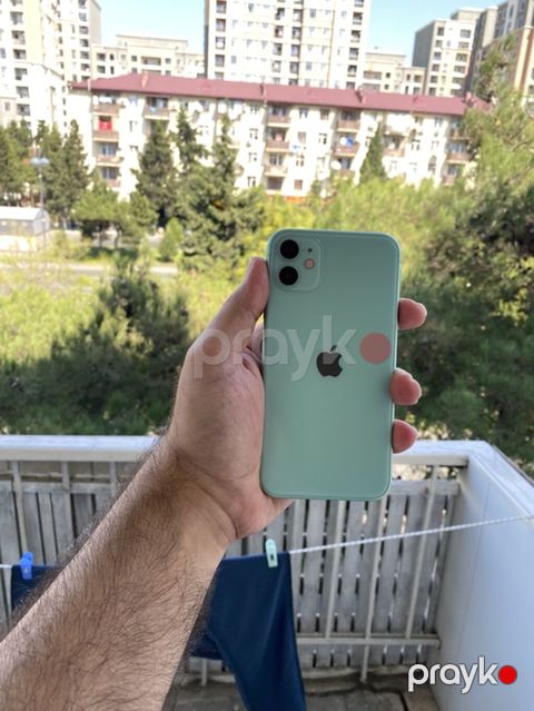IPhone 11, 64 GB, Yaşıl, Face ID — Bakı