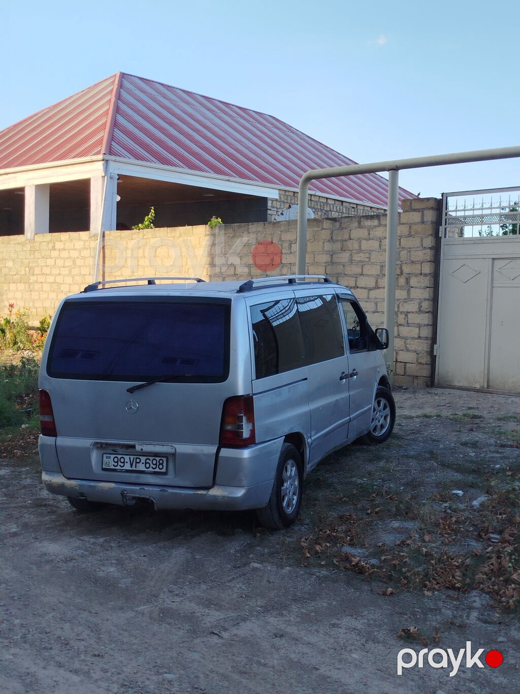 Mercedes-Benz Vito mikroavtobus - Korpus: gümüşü rəng, 3 yan qapı — Avtomobillər, Gəncə (2)