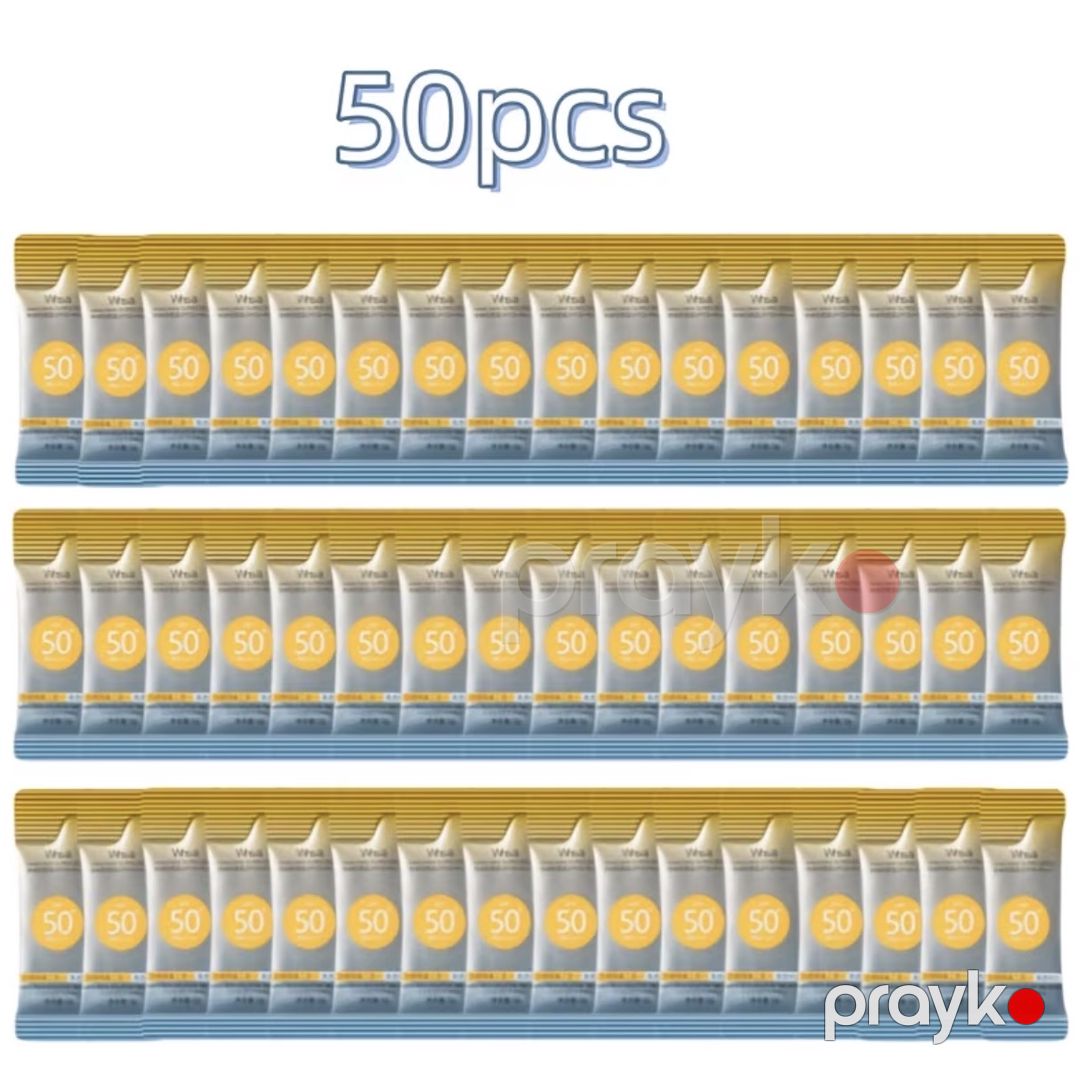 Günəşdən qoruyucu krem MR, SPF50+, 1 ml, 50 paket — Mallar, Bakı (2)