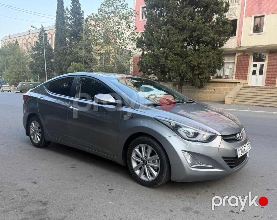 Hyundai Avante, 1.6 L, 2015 il, 194 000 km — Avtomobillər, Gəncə (10)