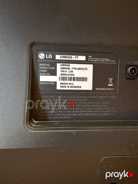 LG 24MN42A-PT 24" LED TV/Monitor Xüsusiyyətlər: - Ekran diaqonalı: 24 — Bakı