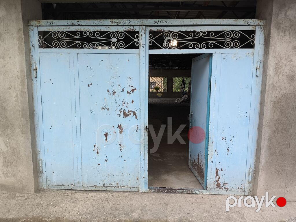 Metal qaraj/qapı komplekti - Material: qalın metal (polad), ikiqat — Pəncərələr, qapılar, balkonlar, Quba (2)