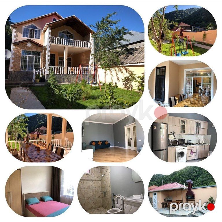 Həyət evi kirayə verilir, Qax r — Ev, villa, Qax (2)