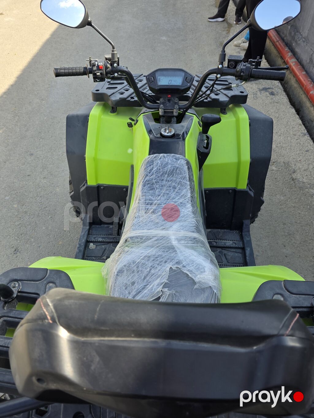 ATV/kvadrotsikl – güclü off-road model - Rəng: parlaq yaşıl-qara — Kvadrosikllər və baqqilər, Bakı (3)