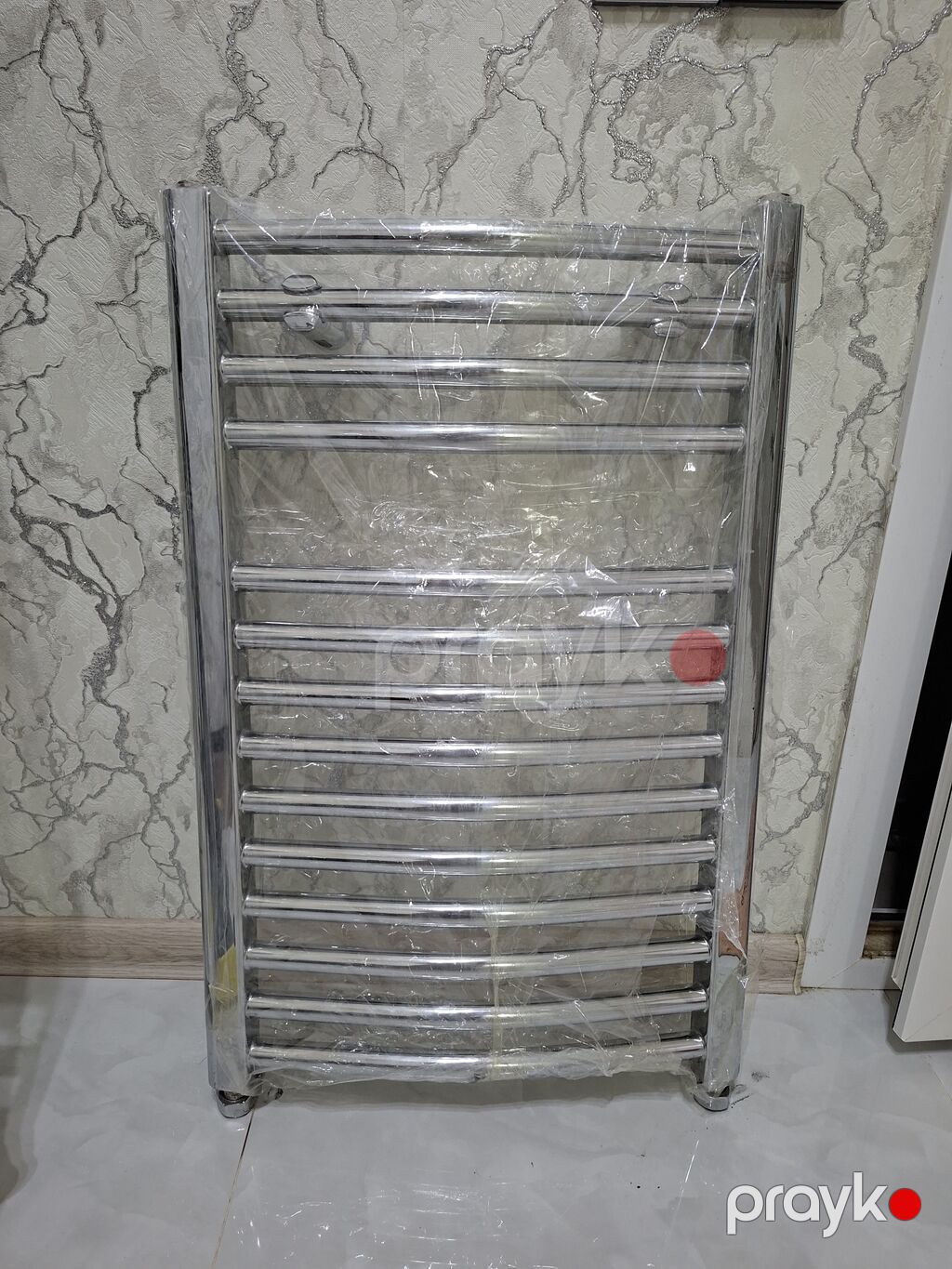 Xrom örtüklü vannaxana üçün qızdırıcı dəmir – dəsmal qurudan (towel — Hangyə ətirilər, Sanqaçal (2)