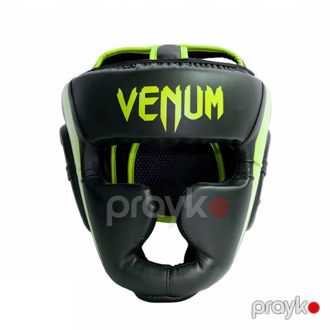 Boks dəbilqəsi Venum Elite Fosfor Professional, qara, ölçü M — Bakı