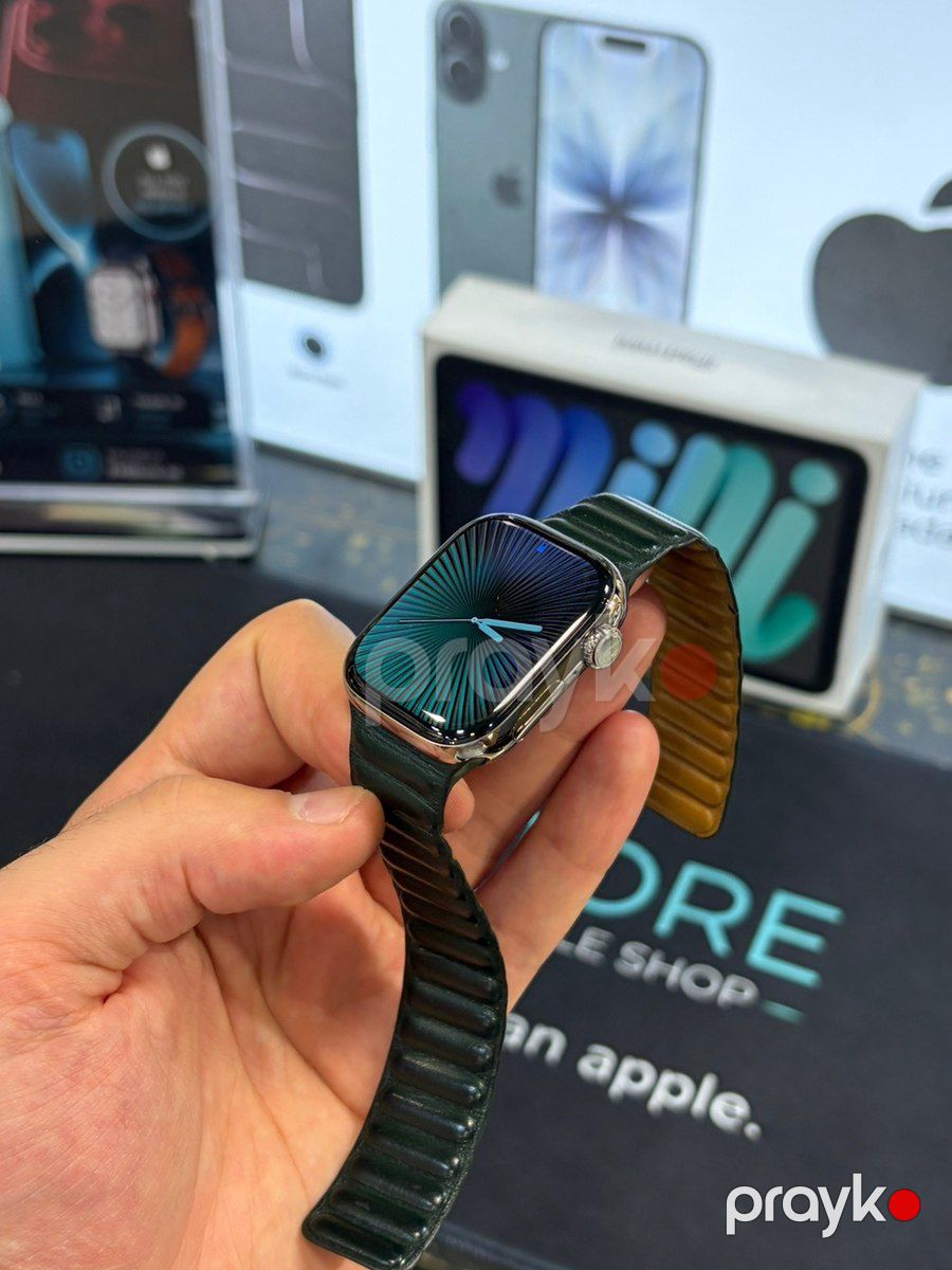 Apple Watch Series 11 Titanium Natural 42mm — Ağıllı saatlar və biləkliklər, Bakı (5)