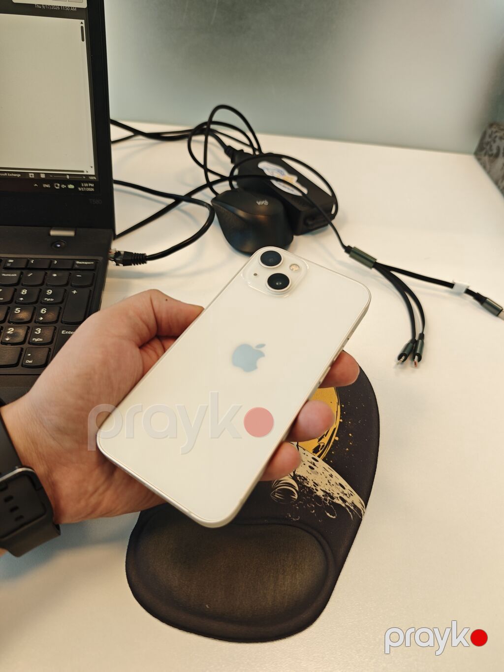 IPhone 13, Ağ, Simsiz şarj — Apple iPhone, Bakı (3)
