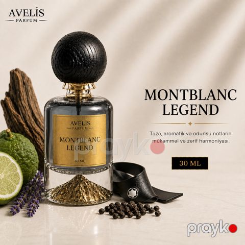 Avelis Parfum Legend kişilər üçün ətir suyu, 30 ml — Bakı