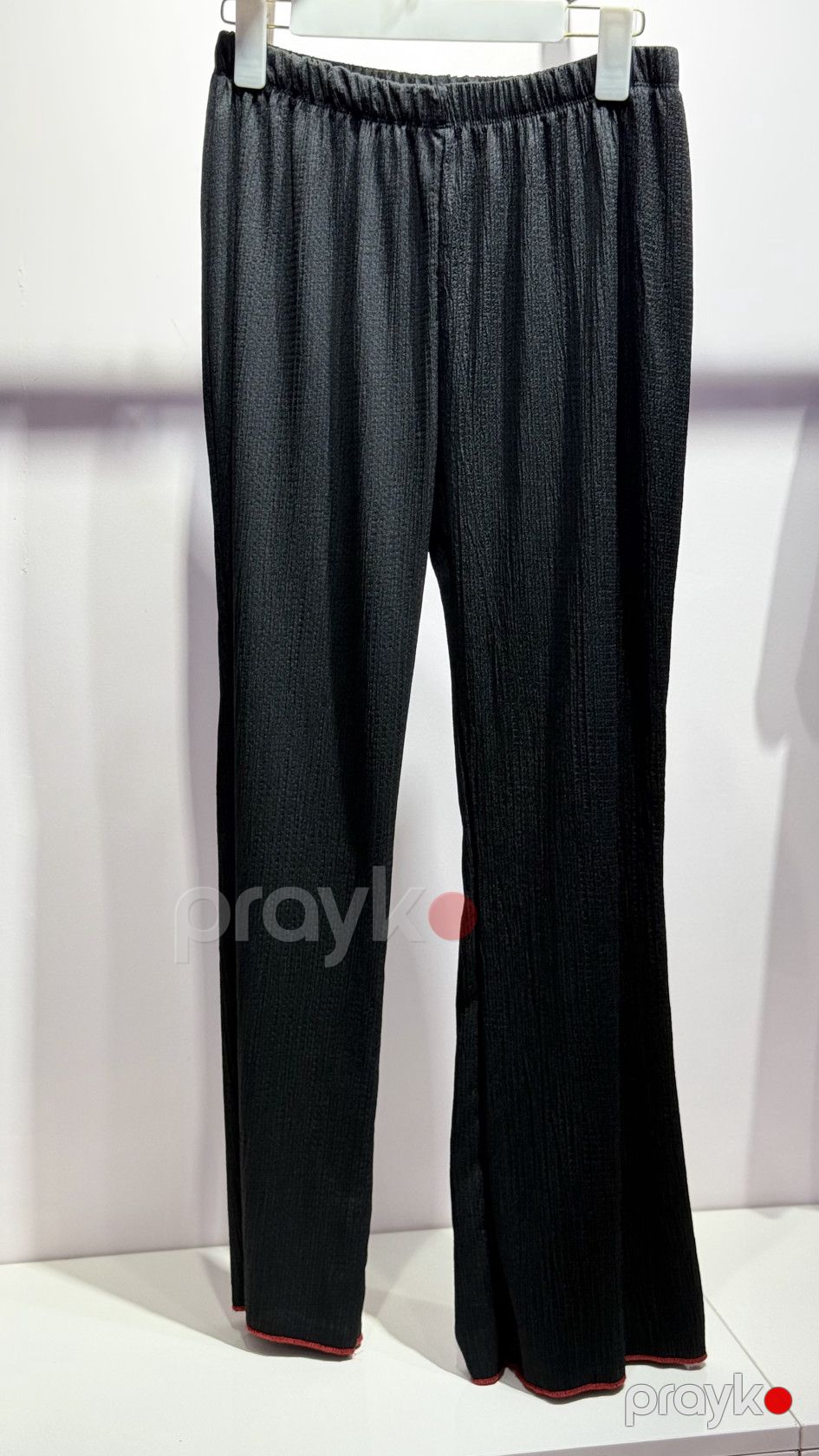 Şalvarlı pijama dəsti, qara, viskoz/likra, ölçü S/M — Mallar, Bakı (2)