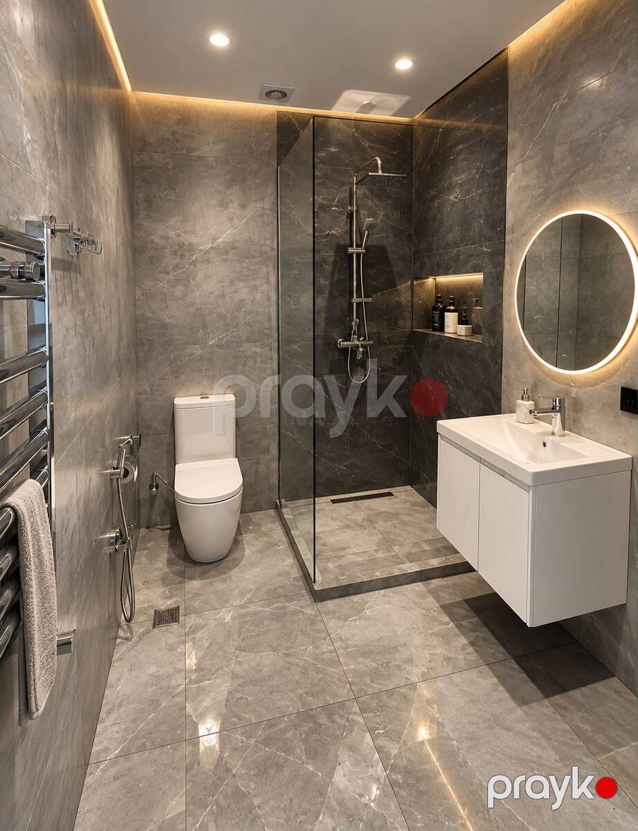 İcarəyə verilir 2 otaqlı yeni tikili 55 m² — Mənzil, Bakı (7)