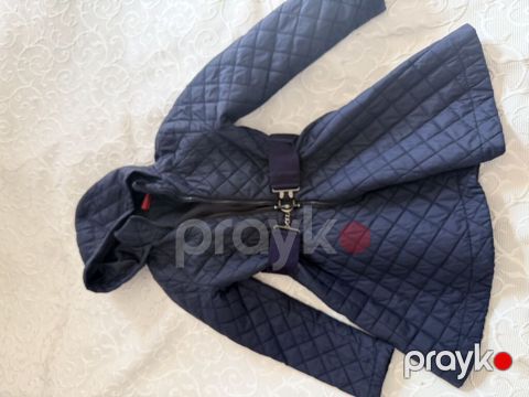 Futurıno Girl qız uşaqları üçün quilted gödəkçə(7-10yaş) - Rəng: tünd — Sumqayıt