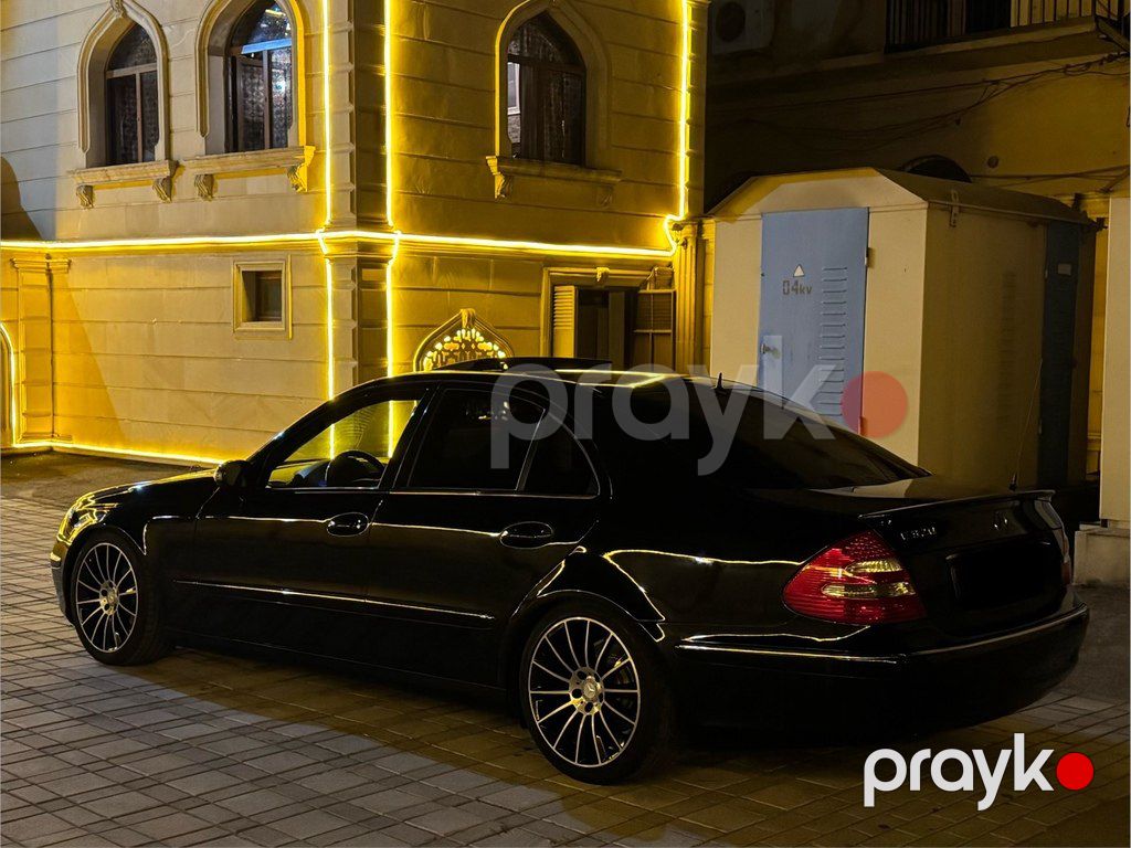 Mercedes E 320, 3.2 L, 2003 il, 348 000 km — Avtomobillər, Gəncə (8)