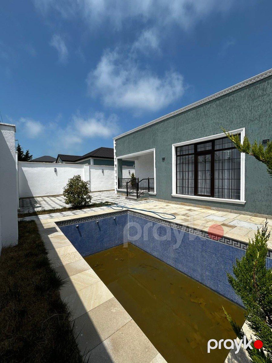 Satılır 3 otaqlı həyət evi/bağ evi 100 m² — Ev, villa, Bakı (3)